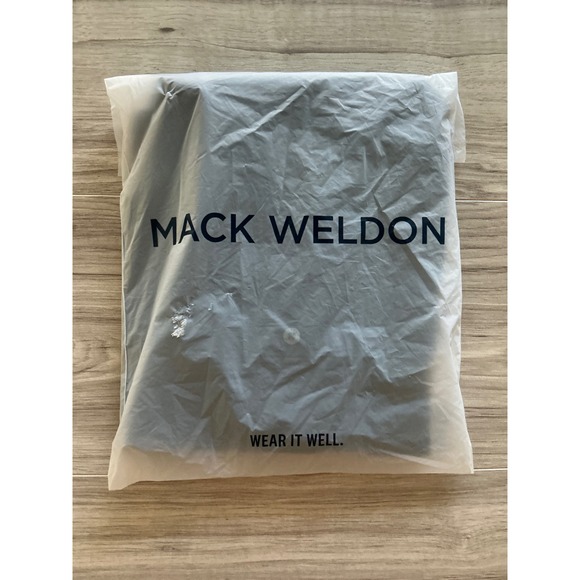 Mack Weldon Vesper Polo - Total Eclipse Navy Blue Size Medium New With Tags - Picture 5 of 6